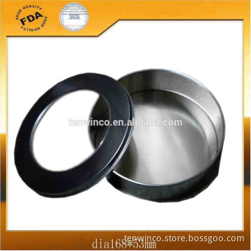 Round Gifts Tin Box with PVC Window